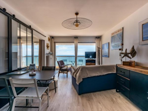 Appartement 3* face à la plage avec balcon et cuisine équipée - FR-1-197-587